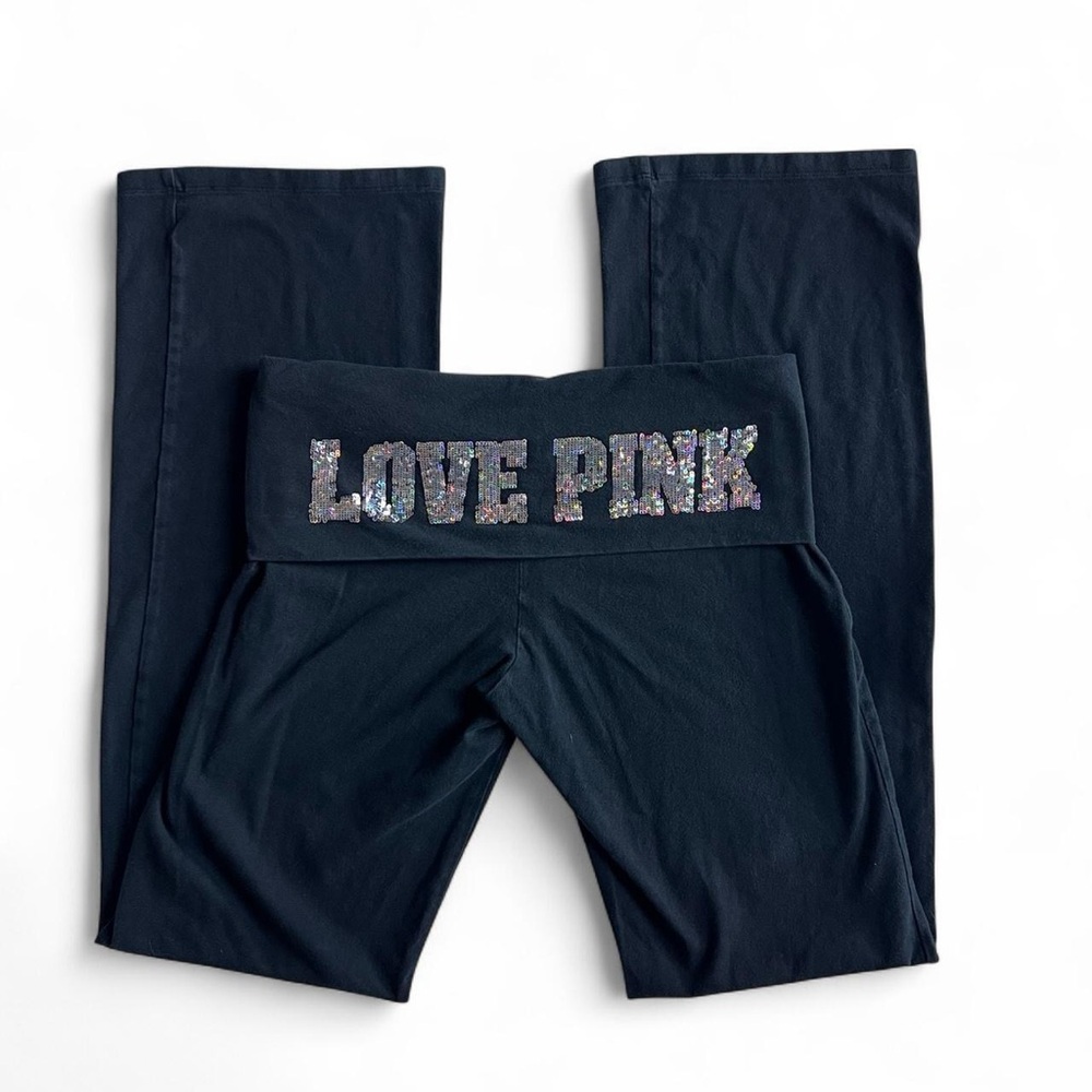 2000s Victoria’s Secret Pink foldover yoga pants